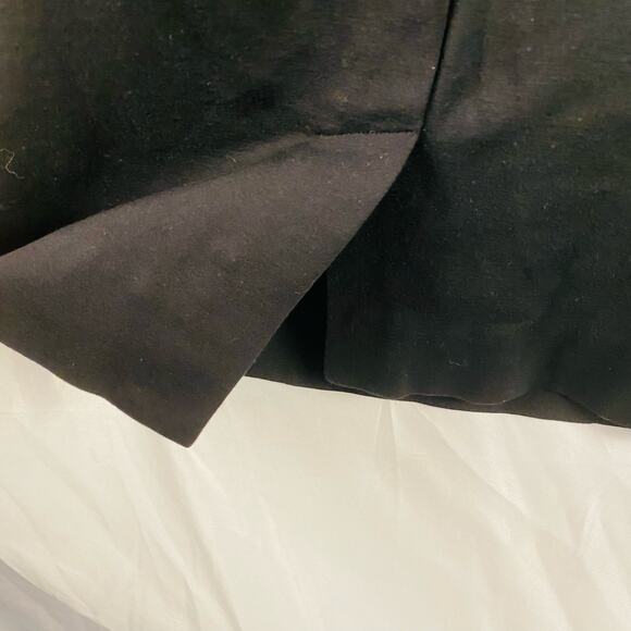 Kate Spade Black Classic Sheath Dress Waist Bow Detail Size 6 Minimalist‎ - Picture 7 of 8